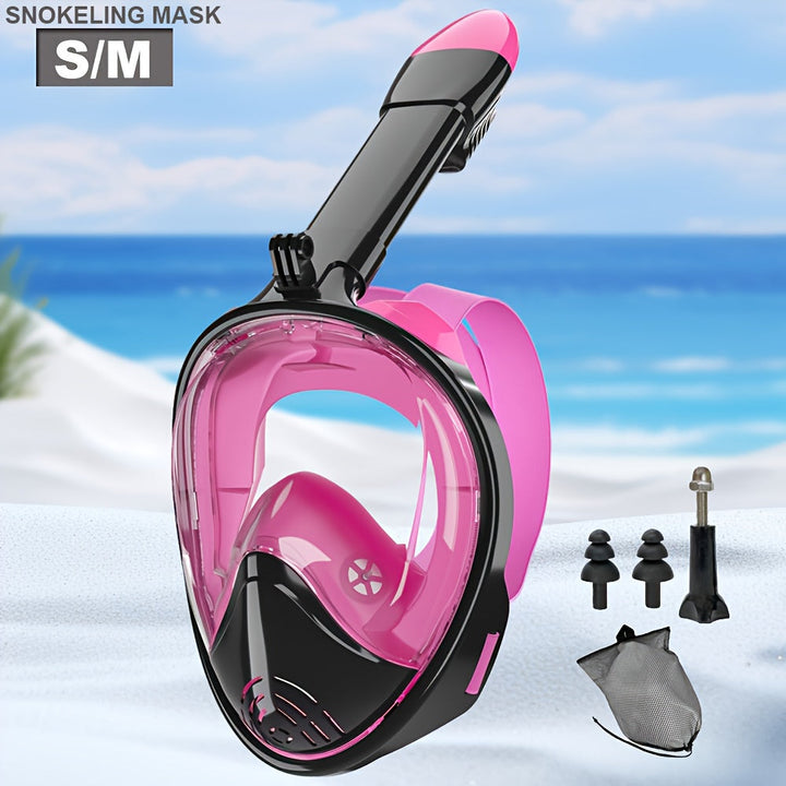 Full-face snorkel mask with 180° visibility | Stornfield