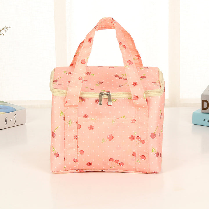 Insulated Dot Print Lunch Carrier Bag Stornfield