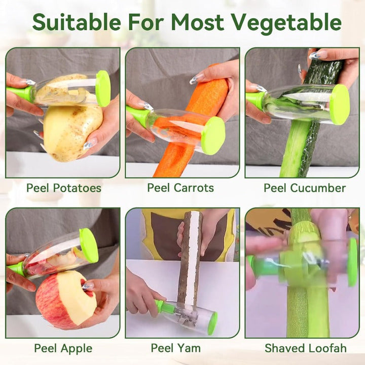 Vegetable Peeler with Container Stornfield