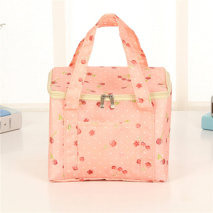 Insulated Dot Print Lunch Carrier Bag Stornfield