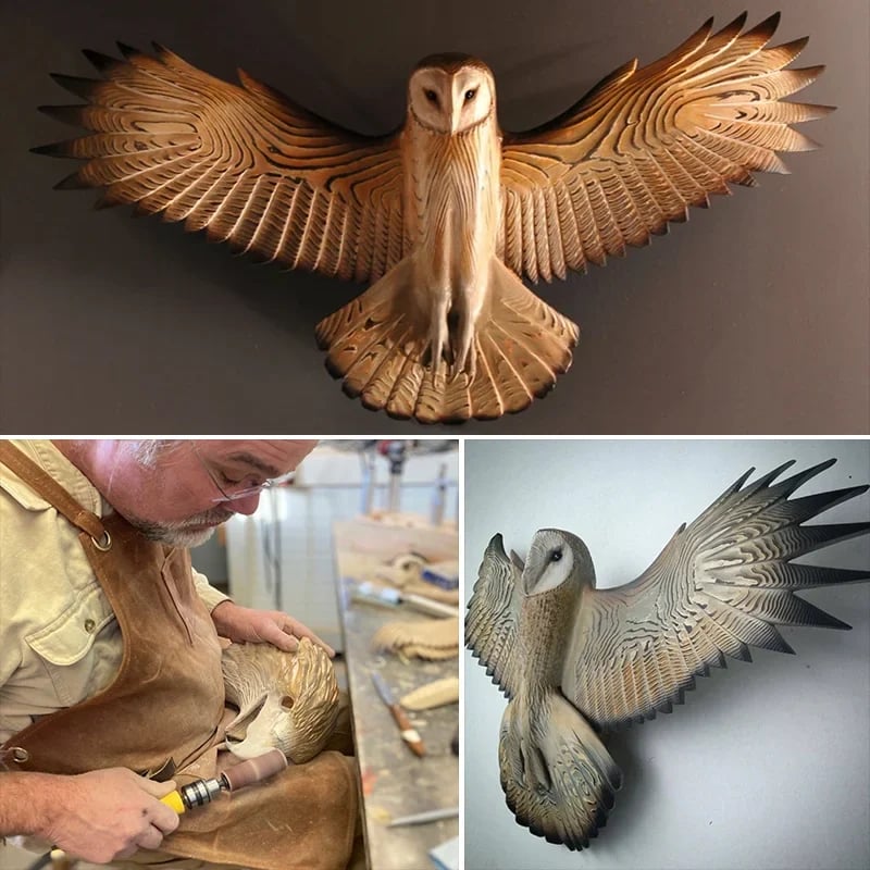 Stornfield | Wall Decoration – Owl “Majestic”