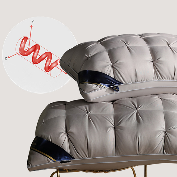 Ergonomic neck pillow with 3D quilting | Stornfield