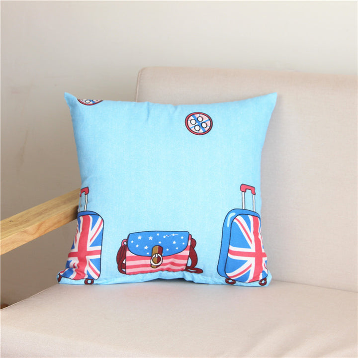 Women decorative patchwork cushion cover Stornfield
