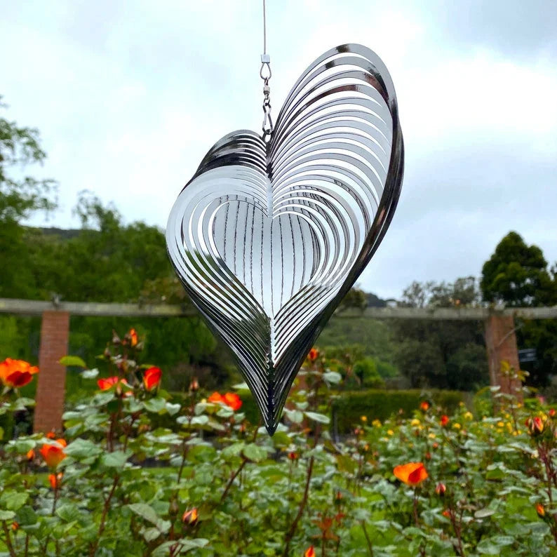 Stornfield | Stainless Steel Rotating Wind Chime