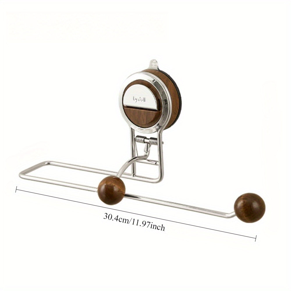KeukenGrip Roll holder stainless steel paper towel holder with suction cup | Stornfield