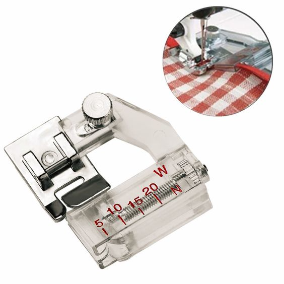 Precision bias binding foot | Sew seamlessly | Stornfield