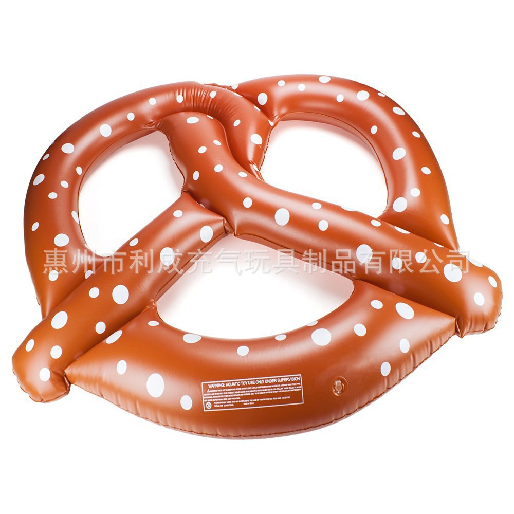Women inflatable pretzel swimming toy Stornfield