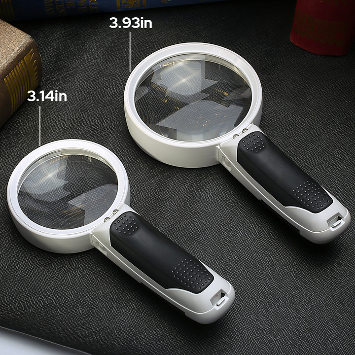 Stornfield | 20X optical magnifying glass with LED light