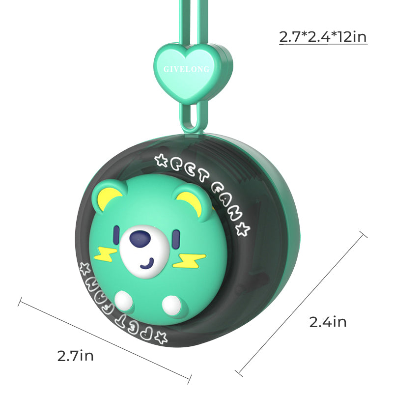 Cute Animal Lanyard Fan | Stornfield
