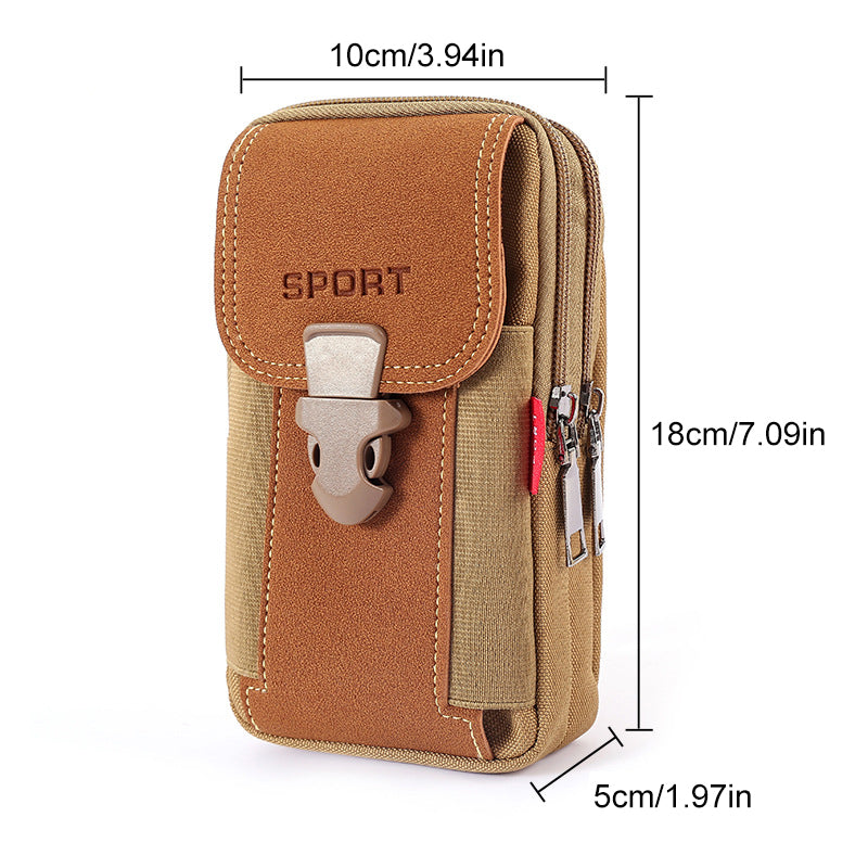Multifunctional belt phone pouch for men | Stornfield