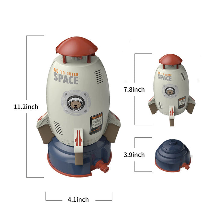 Summer Toy Rocket Sprinkler for Outdoors | Stornfield
