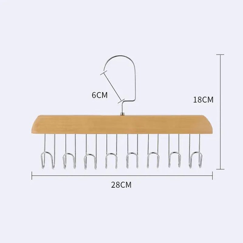 Anti-Slip Multi-Hook Clothes Rack | Stornfield
