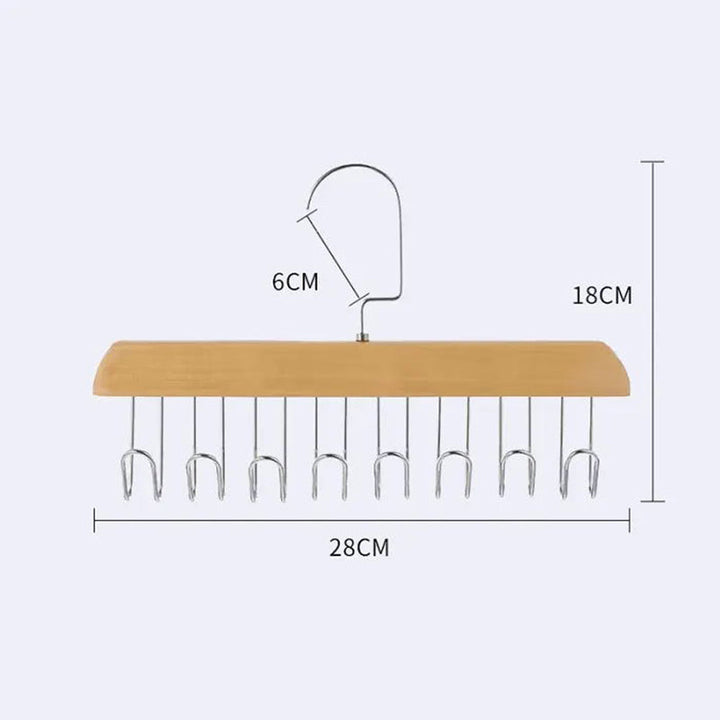 Anti-Slip Multi-Hook Clothes Rack | Stornfield