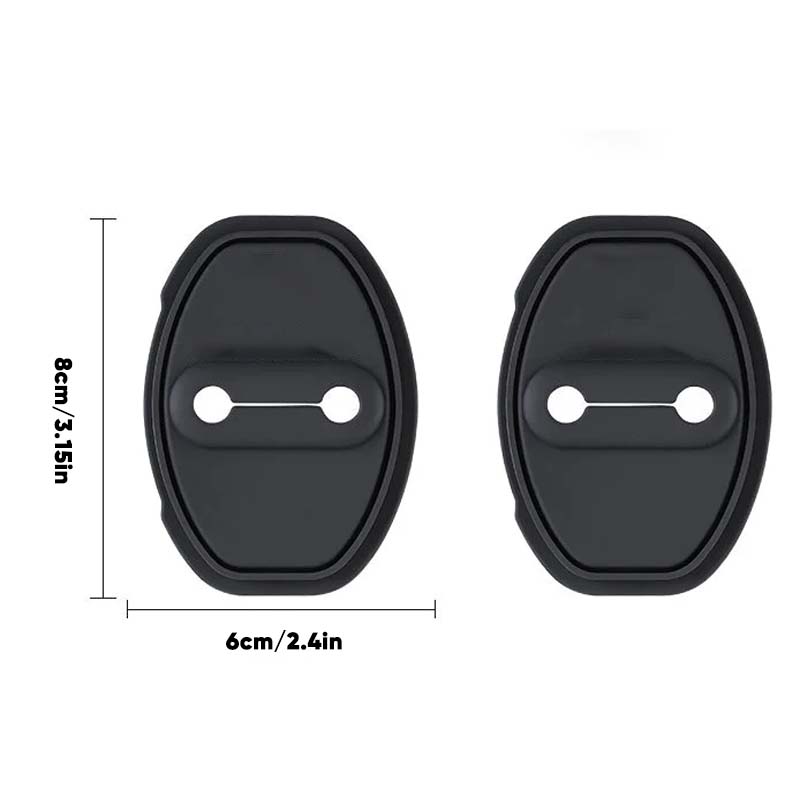Car Silicone Door Lock Protective Cover (4PCS) | Stornfield