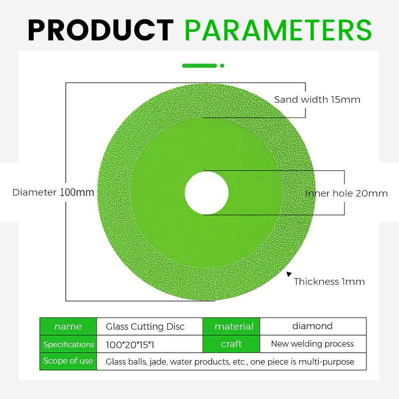 Glass dividing disc | Stornfield