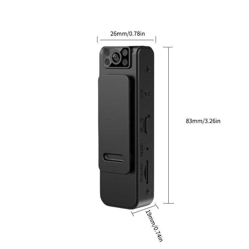 Stornfield | HD Camera with Magnetic Back Clip