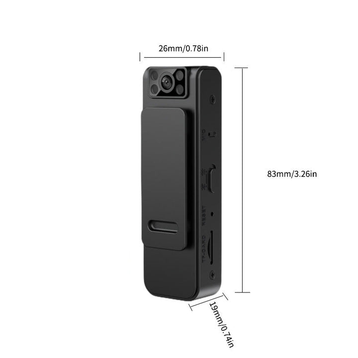 Stornfield | HD Camera with Magnetic Back Clip