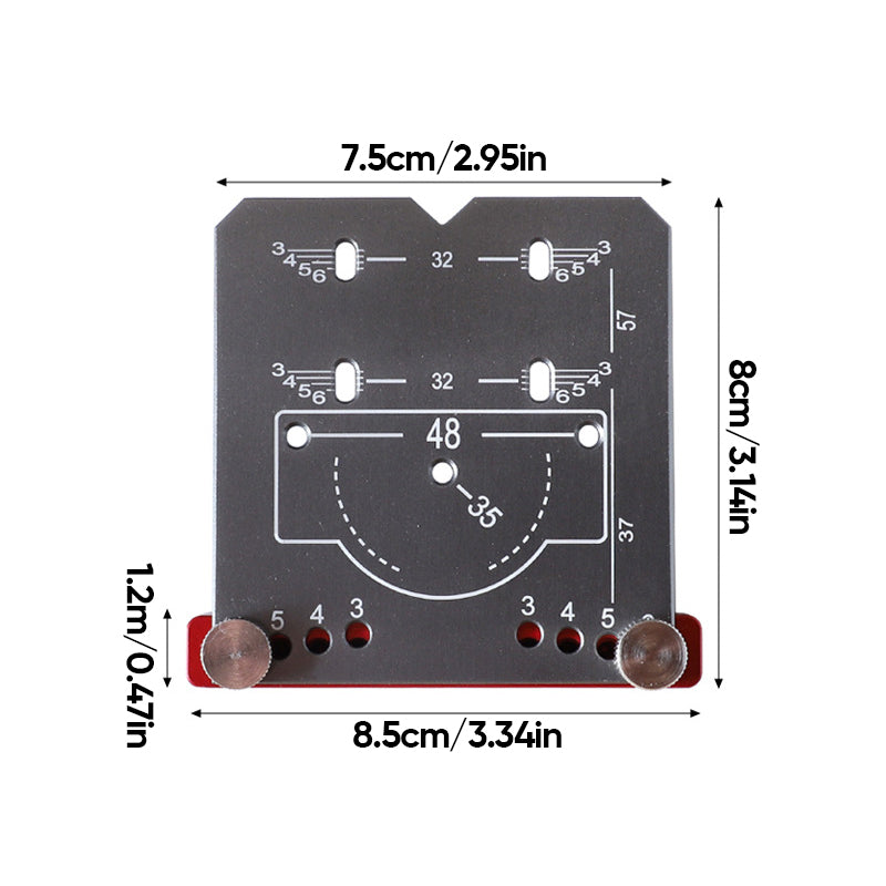 35 mm Hinge Punch Locator | Stornfield