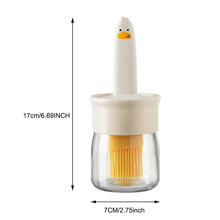 Oil Dispenser with Brush for BBQ | Stornfield