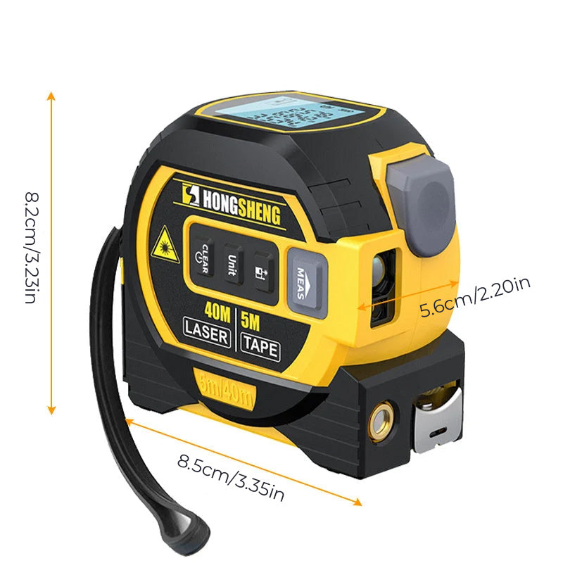 3-In-1 Infrared Laser Tape Measuring | Stornfield