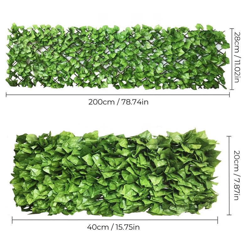 Expandable Faux Privacy Fence | Stornfield