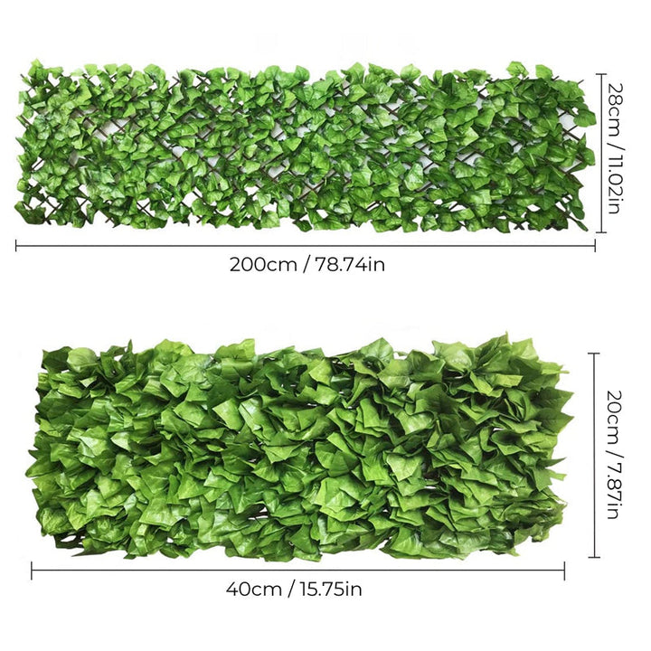 Expandable Faux Privacy Fence | Stornfield