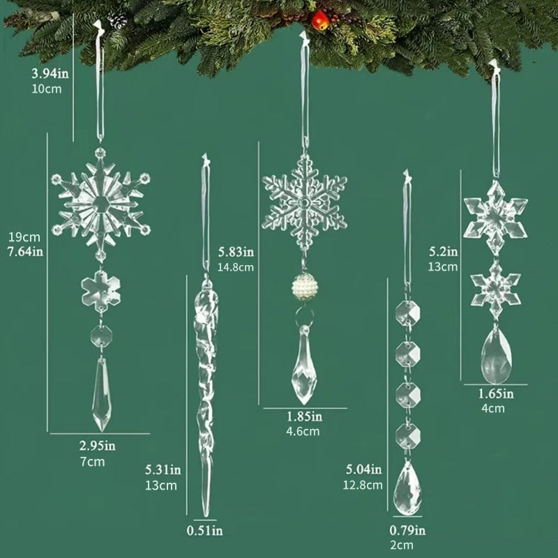 Crystal Christmas Snowflake Decoration | Stornfield