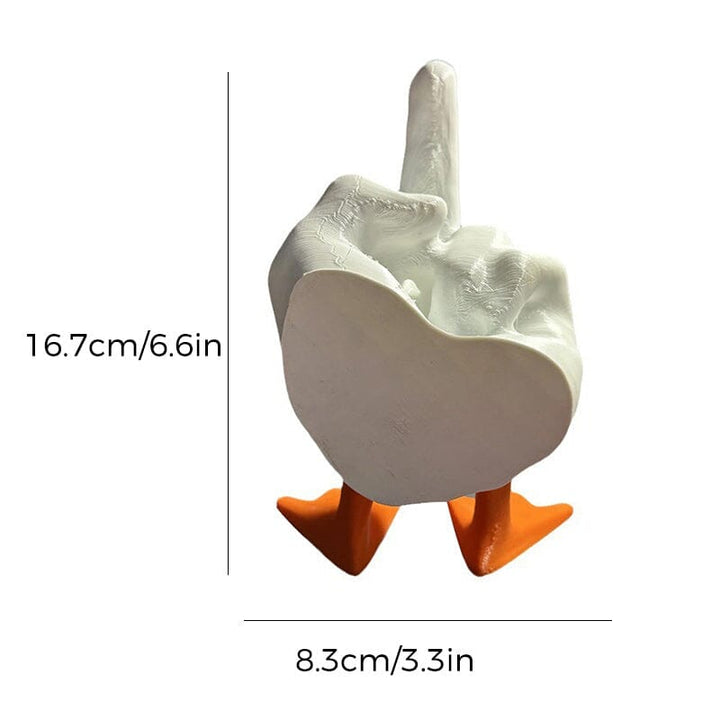 Middle Finger Duck Resin Ornament | Stornfield