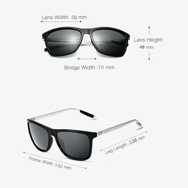 Stornfield | Polarized Sunglasses with Aluminum-Magnesium Frame