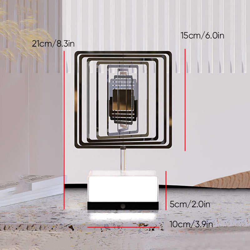Rotating ambient light made of metal | Stornfield