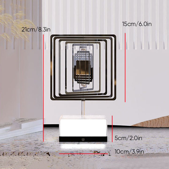 Rotating ambient light made of metal | Stornfield