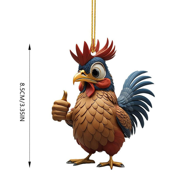 Cartoon rooster decorative ornaments | Stornfield