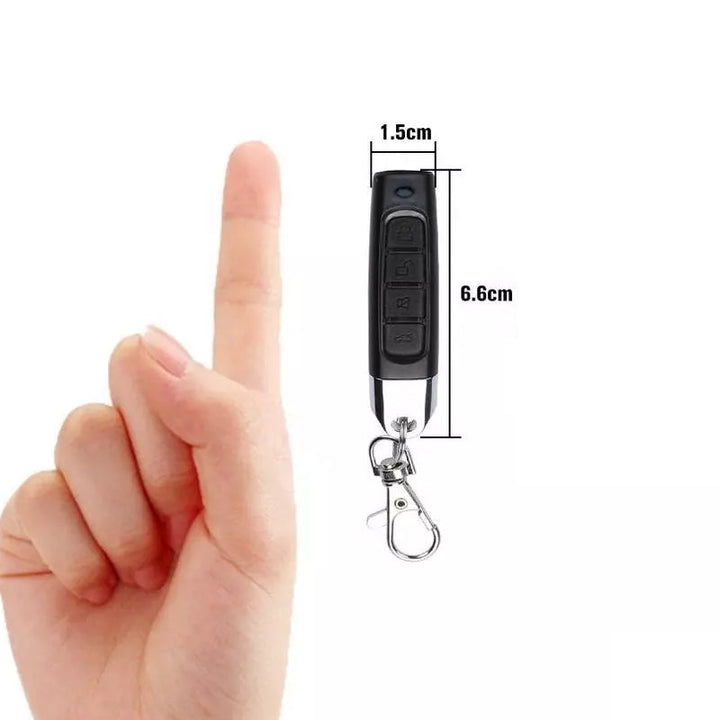 Remote control duplicator 433 MHz – 4-channel universal remote control with keychain