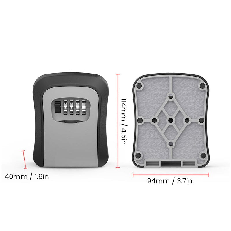 Key Lock Box Wall Mounted | Stornfield