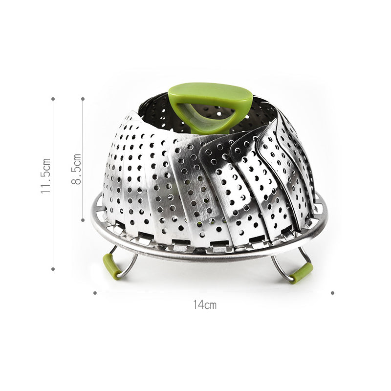 Flower-shaped Steel Folding Steamer | Stornfield