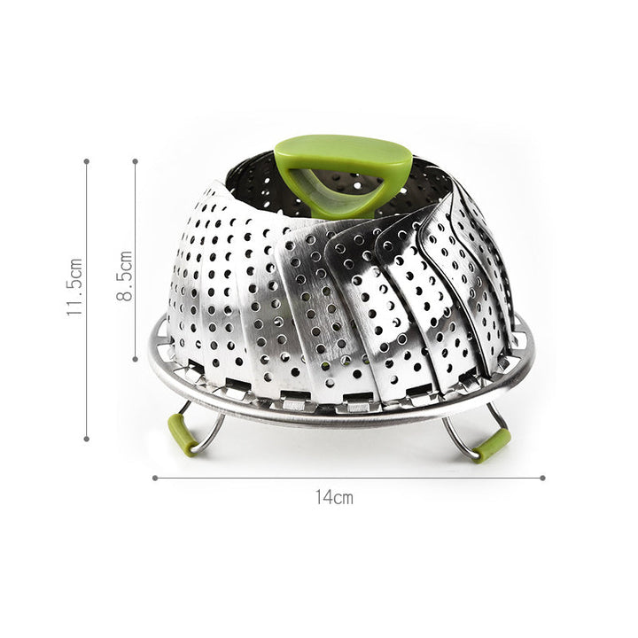 Flower-shaped Steel Folding Steamer | Stornfield