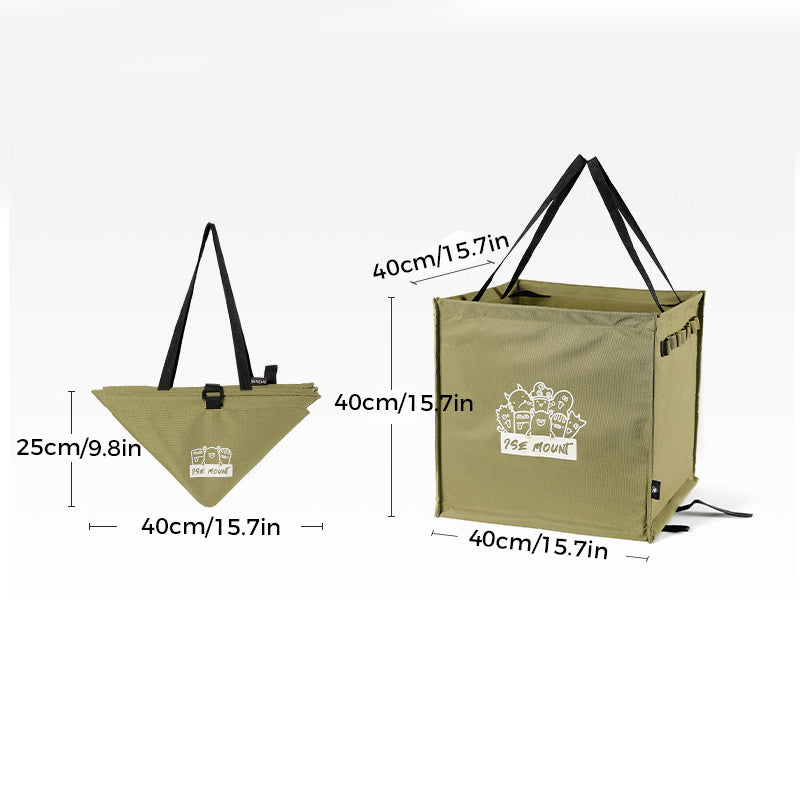 Foldable Multi-Purpose Waste Bin for Outdoor Use | Stornfield