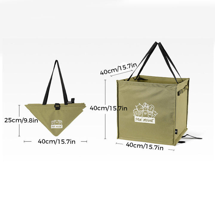 Foldable Multi-Purpose Waste Bin for Outdoor Use | Stornfield