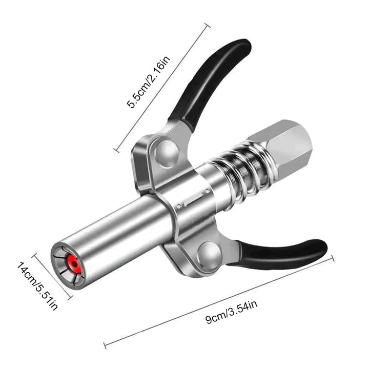 Strong lock on grease nipples | Stornfield