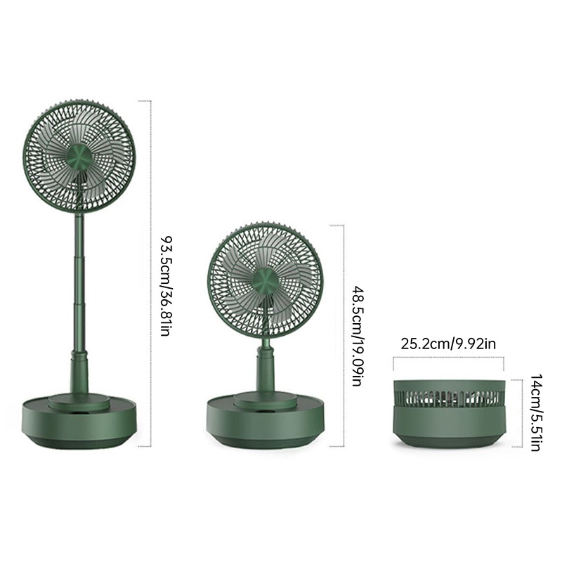 PortaStornfielde RechargeaStornfielde Telescopic TaStornfielde Fan with Silent Design and AdjustaStornfielde Height | Stornfield