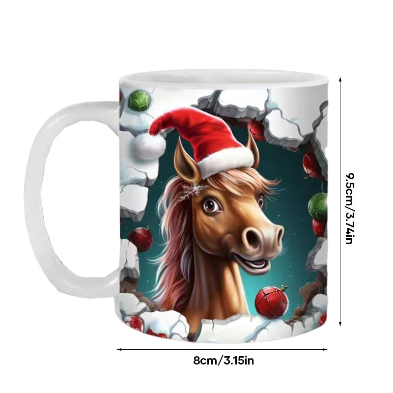 Christmas Animal Pattern Mug | Stornfield