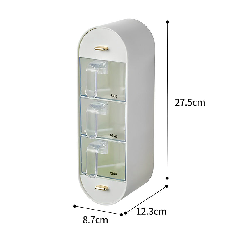 Space-saving spice jar for wall mounting | Stornfield