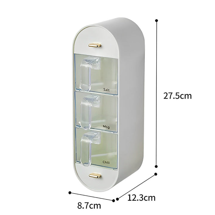 Space-saving spice jar for wall mounting | Stornfield