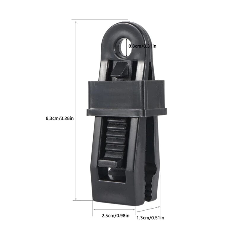 Adjustable Heavy Duty Lock Grip for Tarp & Shade Cloth | Stornfield