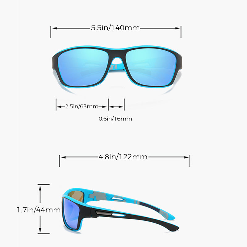 Outdoor Sport Sunglasses with Glare-Free Polarized Lenses | Stornfield