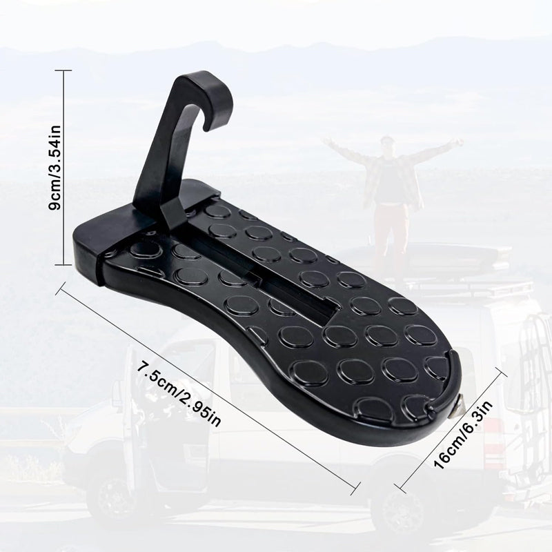 U-Shaped Door Latch Threshold with Security Hammer | Stornfield