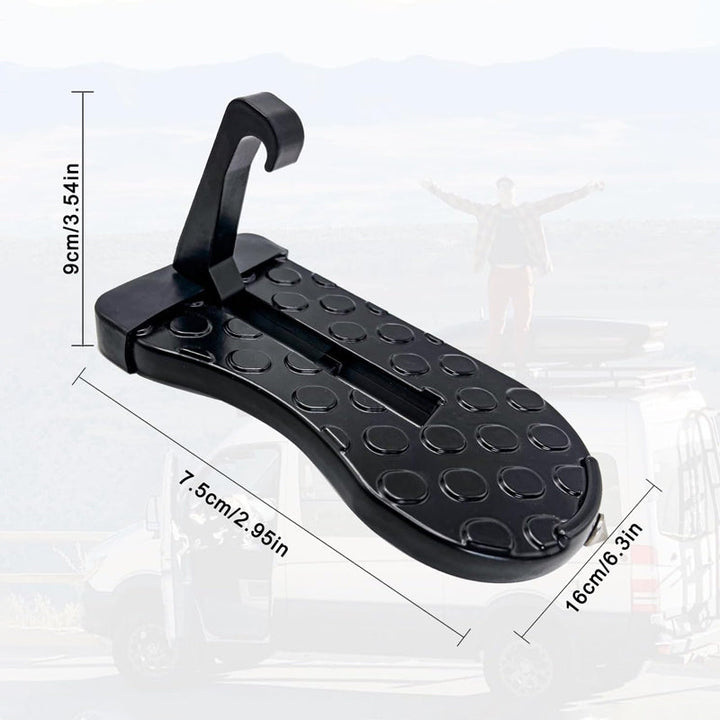 U-Shaped Door Latch Threshold with Security Hammer | Stornfield