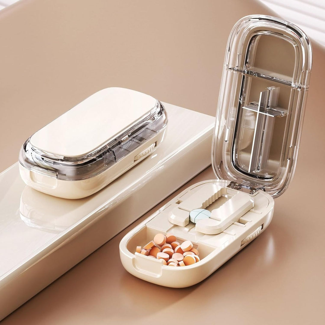 Portable Pill Cutter with Adjustable Slots Stornfield
