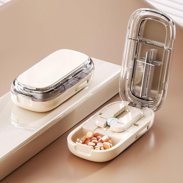Portable Pill Cutter with Adjustable Slots Stornfield