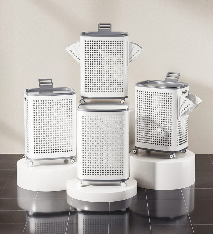 GlideEase Laundry Bin — Effortless laundry carrying without back pain for tidy, fresh clothes | Stornfield